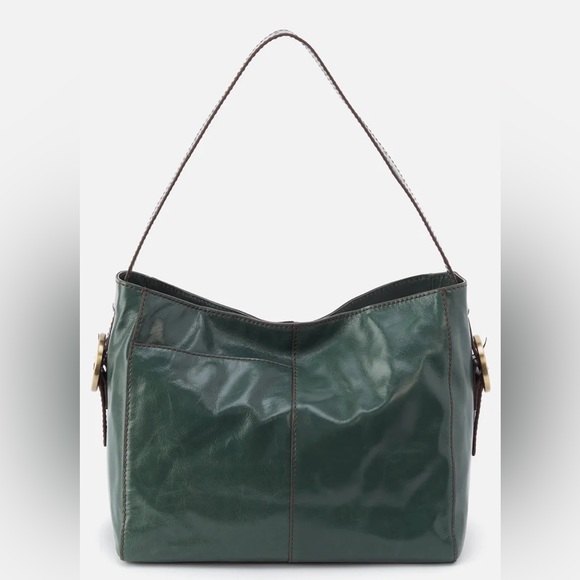 HOBO Handbags - HOBO Handbag Render Shoulder Bag Polished Leather Sage Leaf AUTHENTIC NWT